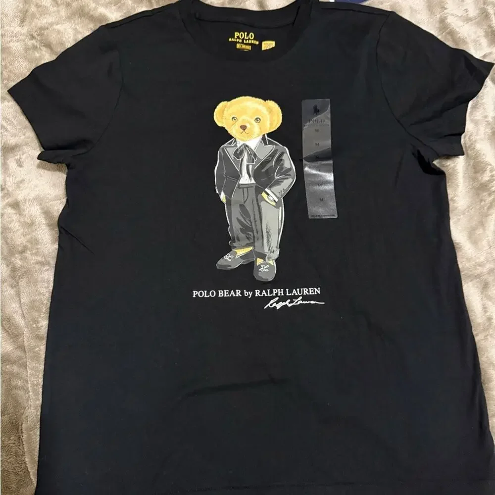 Polo Ralph Lauren Kids Polo Bear Graphic T-Shirt | NWT size large